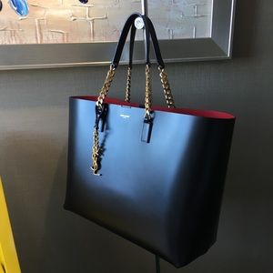 Saint Laurent Monogram “Paris” Shopper Tote